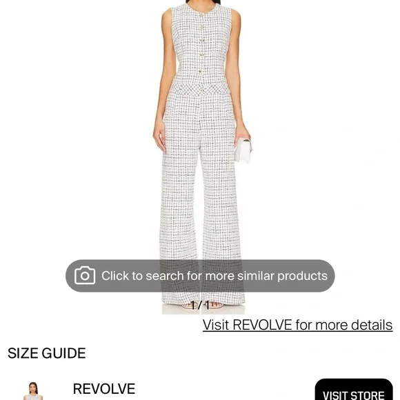 NWT Amanda Uprichard Tori Tweet Jumpsuit - Picture 1 of 11